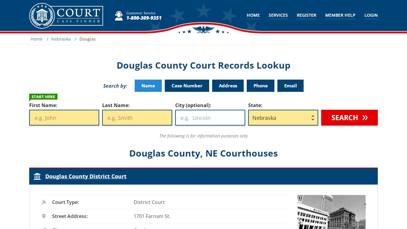 Douglas County Court Records | NE Case Lookup